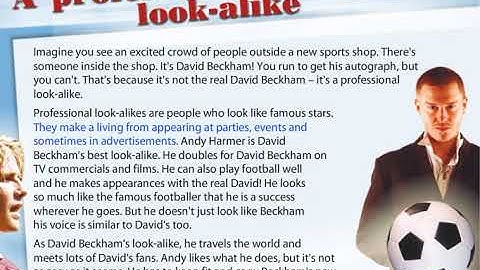 A professional look-alike (Text) Excel 5 Module 4