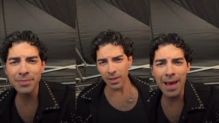 Joe Jonas Instagram Live In Orlando 102625 Joefxn