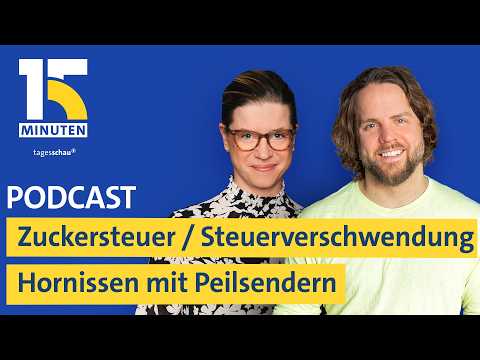 Zuckersteuer gestoppt / Steuerverschwendung / Hornissen mit Peilsendern | "15 Minuten"