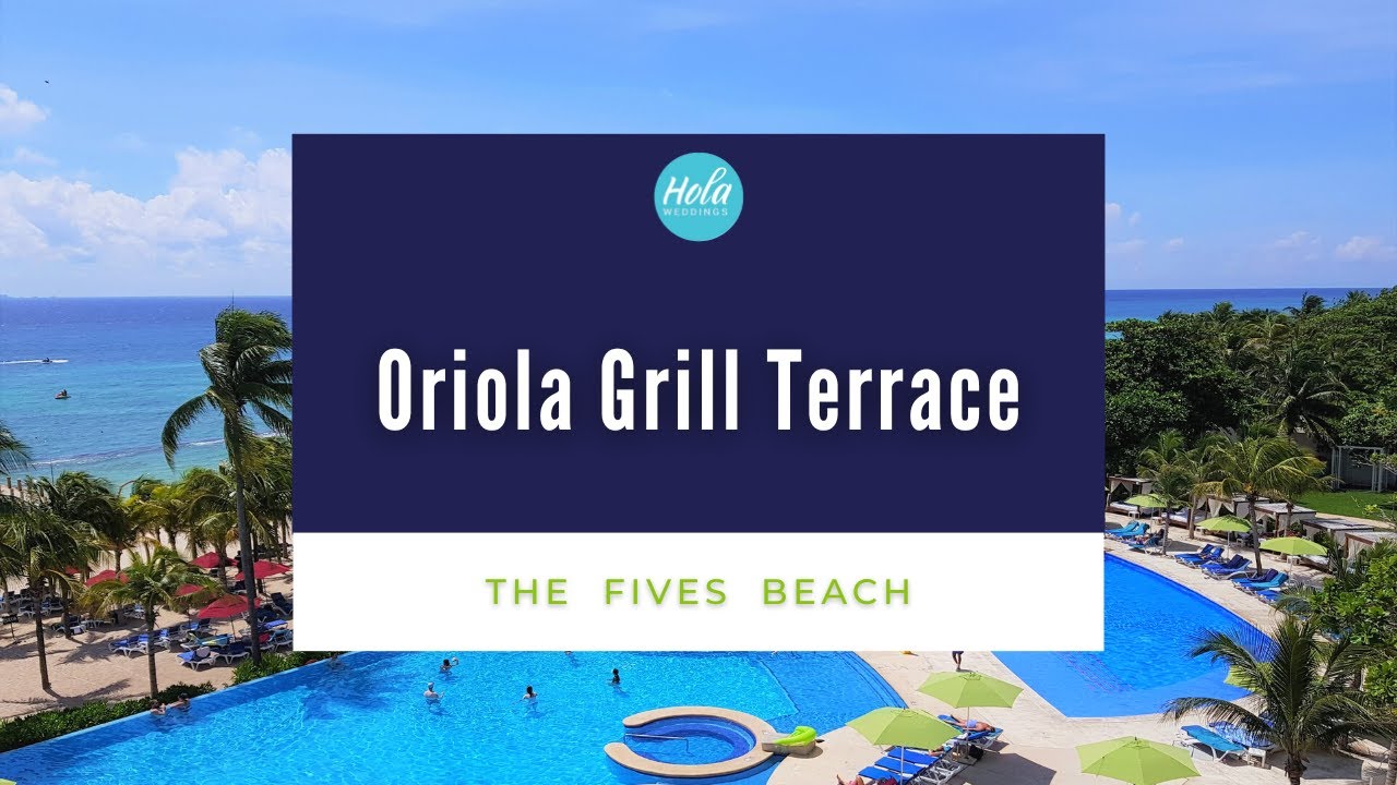 Oriola Grill Wedding Reception Location at The Fives Beach Hotel