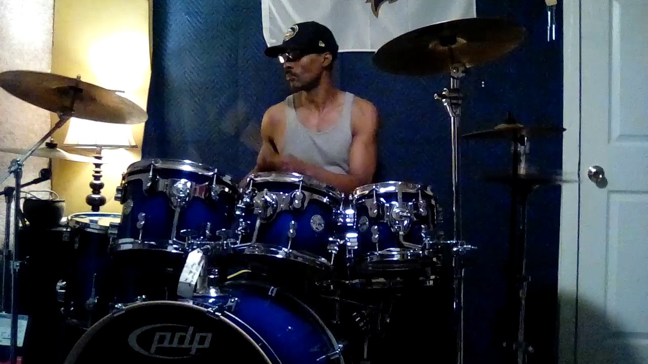 Yellow Ostrich " marathon runner " drum cover James Alderman YouTube