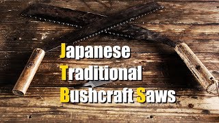 【伝統技術】鋸の目立てをする / Set the teeth of Japanese traditional bushcraft saws