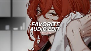 Favorite Darlin Can I Be Your Favorite? - Isabel Larosa Edit Audio