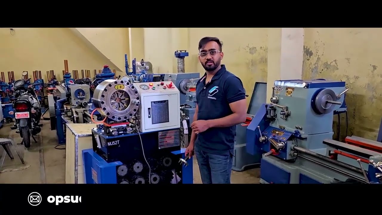 Automatic Hose Crimping Machine | Hose Crimping Machine Price | How to use hose crimping machine