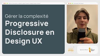 Progressive Disclosure : Gérer la complexité en Product Design - Podcast