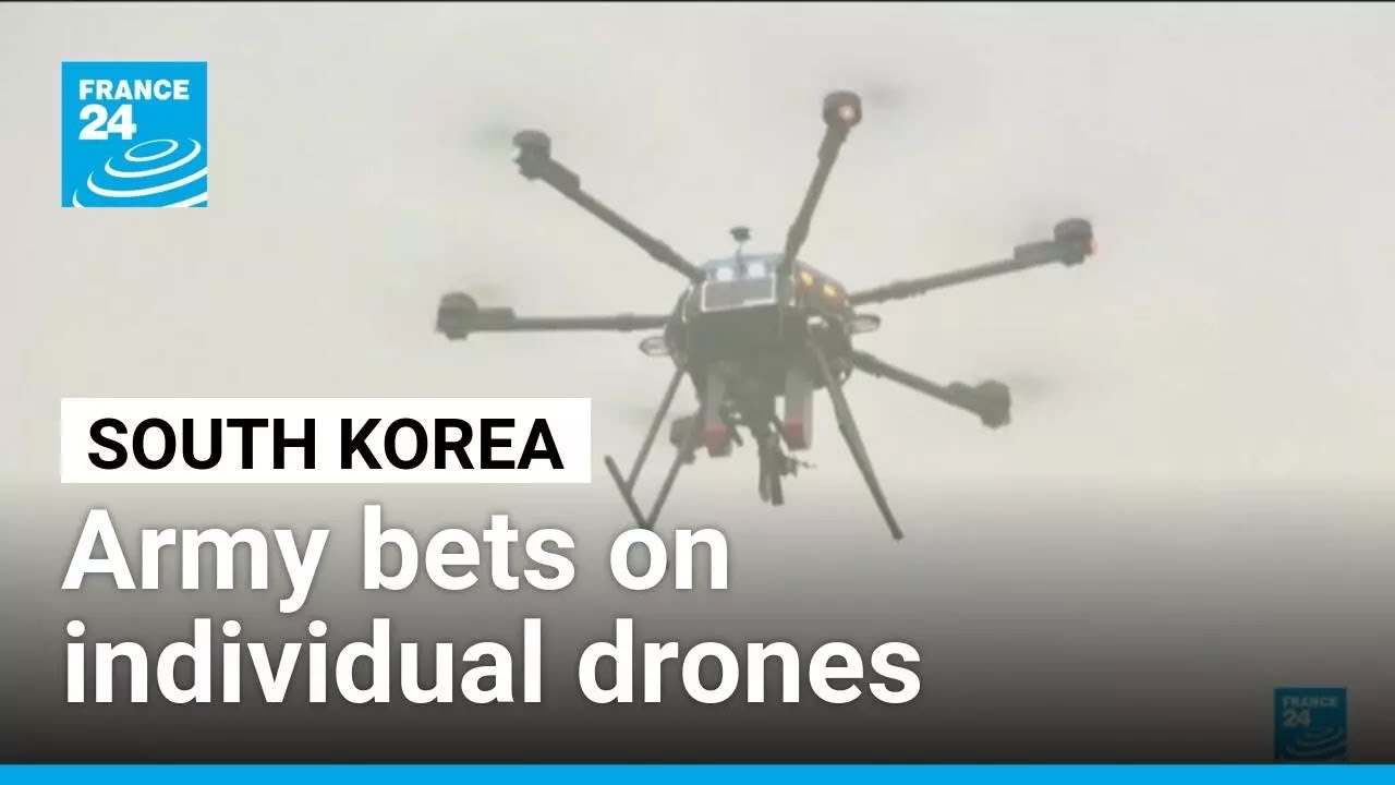 South Korea bets on personal drones to shore up defensive capability • FRANCE 24 English