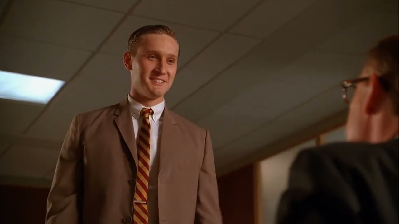 Mad Men || S3 EP01 || Lane Promotes Ken.