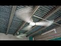 56" TMT Model C-303 and TMC Model CB-5601 Industrial ceiling fans in my School (Small Classroom)