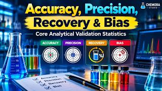 Accuracy, Precision, Recovery & Bias Explained | Core Analytical Validation Statistics