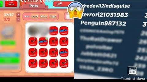 GETING ON LEADERBOARDS AND GETING SOME INSANE SECRET PETS IN TAPPING MASTERS!