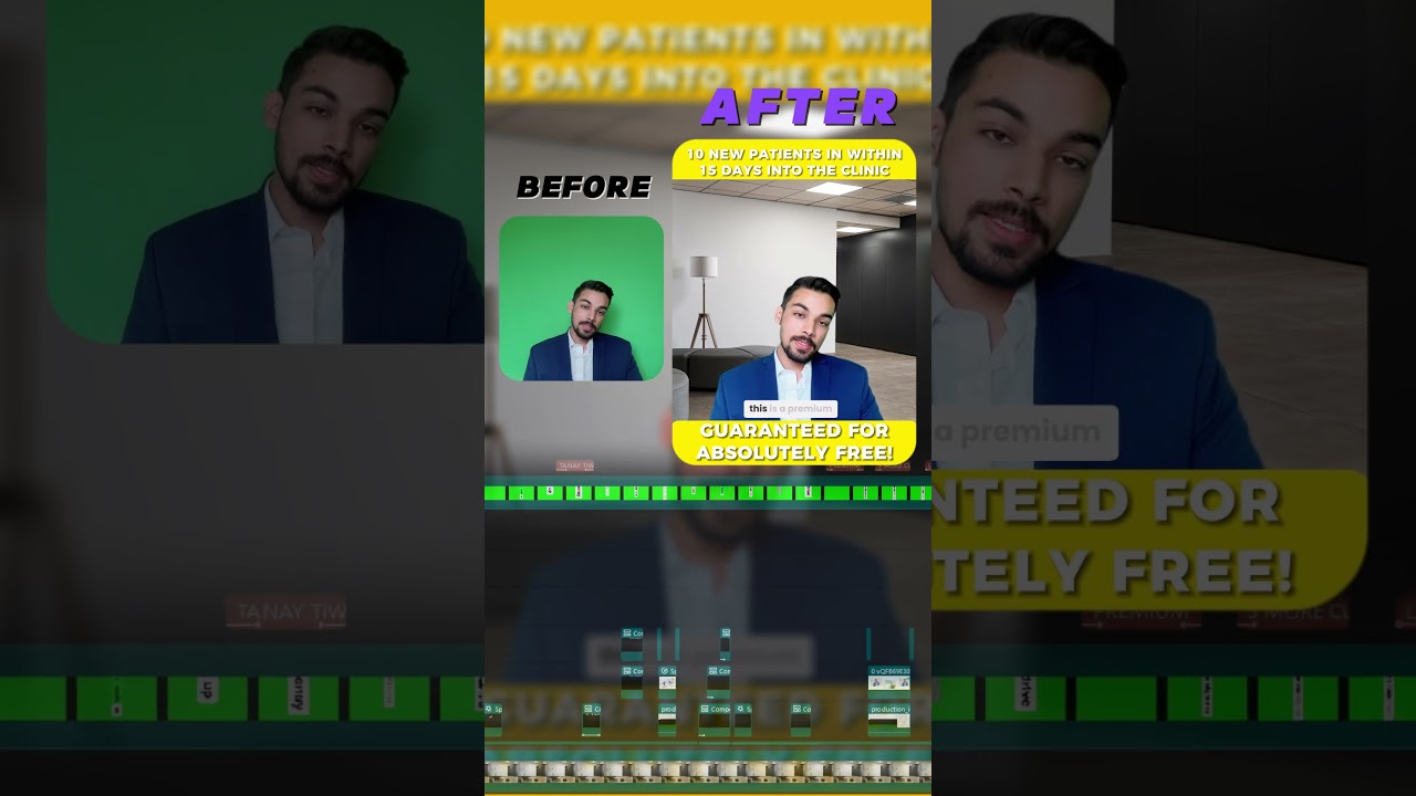 "Clinic Growth Video Part ||: B-Rolls, Motion Graphics & Text Animations Showcase!"