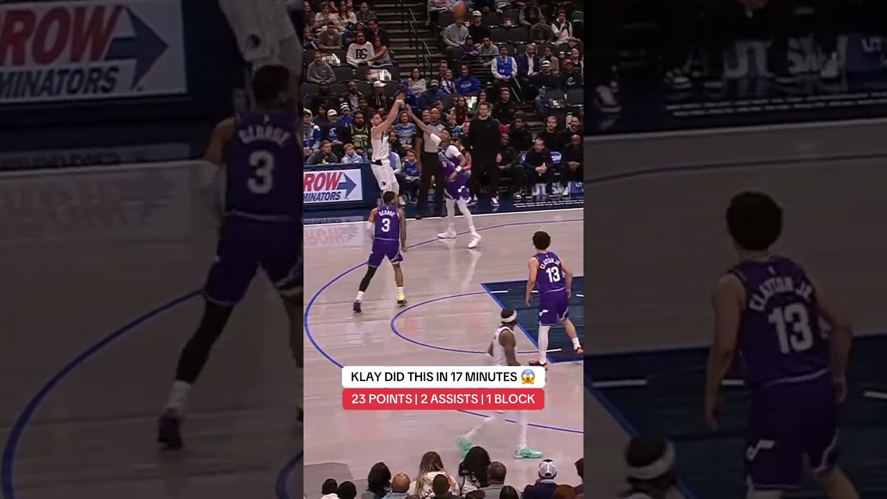 Klay Thompson did this in 17 minutes 🔥
