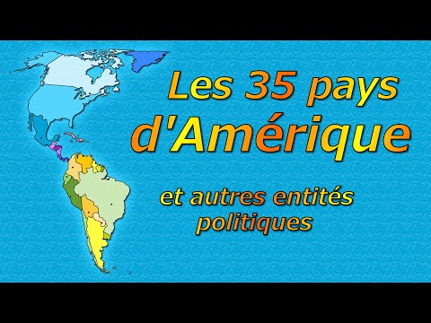 Vidéo: Pays et capitales d'Amérique du Sud