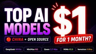 Top AI Models for $1/Month? This Is Actually Crazy