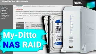 How to Recover Data from a RAID System on My-Ditto NAS