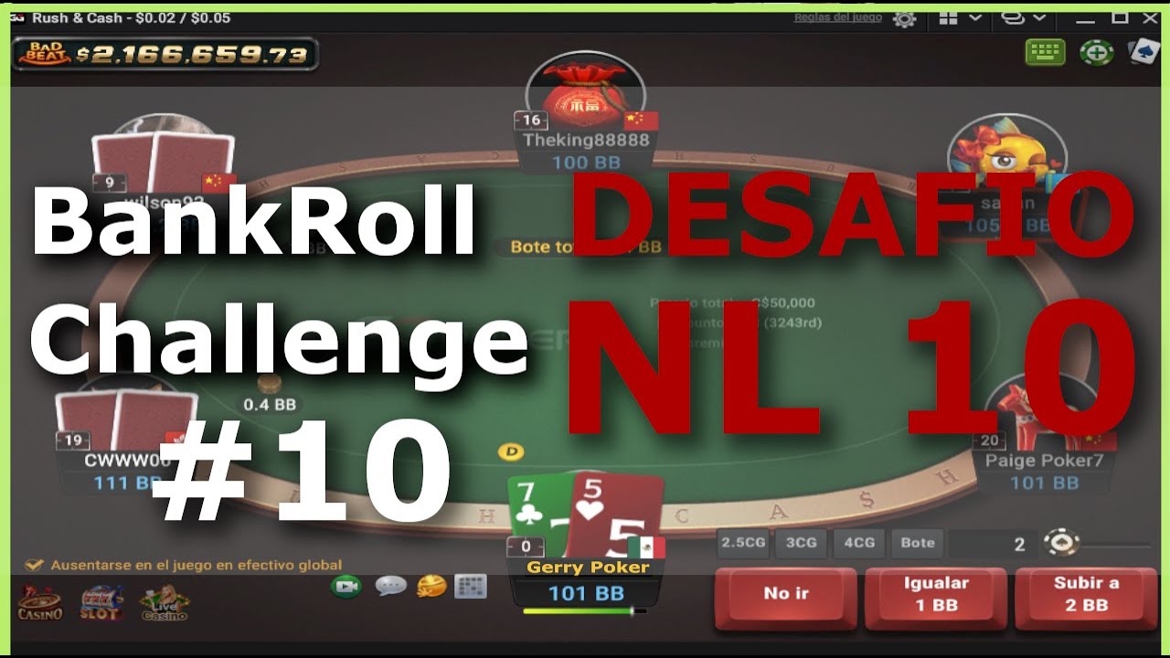 Bankroll Challenge NL 10 - Rush & Cash # 10