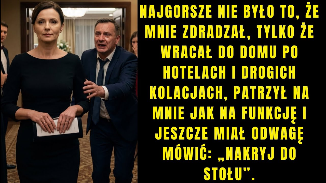 Mój mąż wydawał całą pensję na kochankę w dzień, a wieczorem mówił: „Kochanie, nakryj do stołu.”