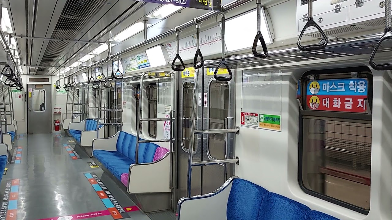 대구도시철도1호선 102편성 DTRO1017 안심행 대구1호선 전구간 (설화명곡-안심) 주행영상