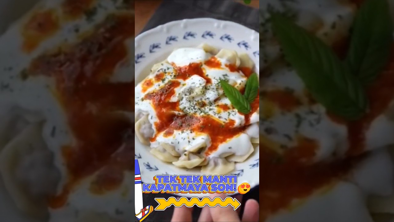 😍 Tek tek şekil vermeye son! Aparatla kolay mantı tarifi! 🤤 #pratiktarifler