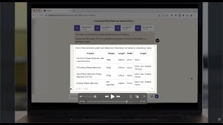 How Generative AI can help Technical Writers save time - Extracting Specifications