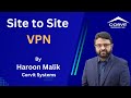 Site to site vpn explained  haroon malik  corvit systems  in urduhindi  cisco vpn solutions