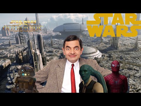 Star Wars- Mr. Bean visit Coruscant
