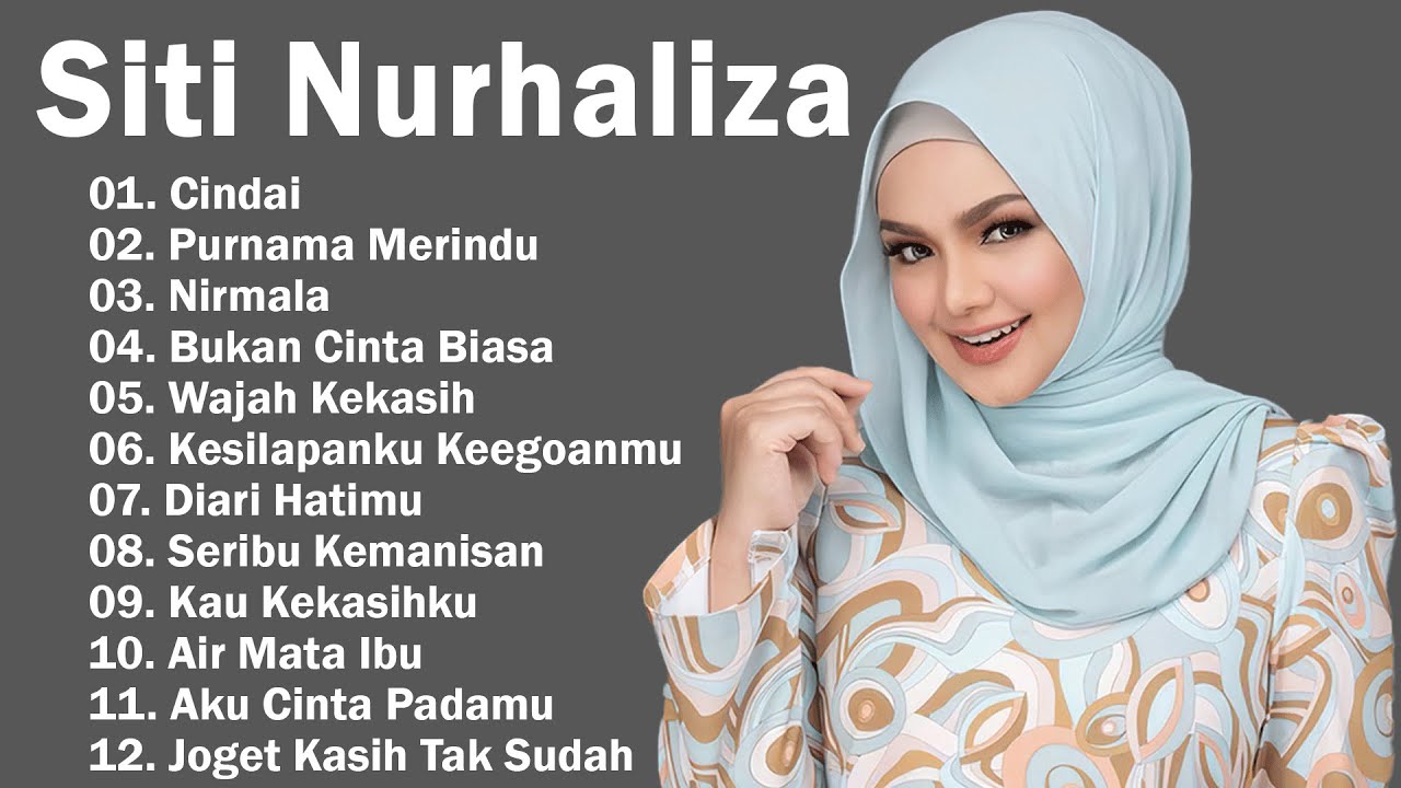 SITI NURHALIZA FULL ALBUM TERBAIK || LAGU POP MALAYSIA TERBARU