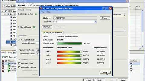 RedGate SQL Backup overview