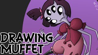 Speed paint ─ Undertale - Muffet