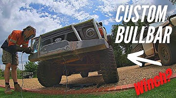 Custom winch bar build// Ep 4// GQ patrol Build