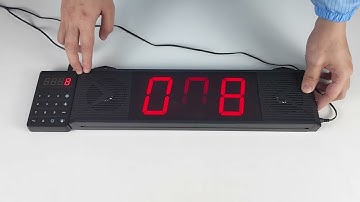 How to set the volume for the queue calling system(JT-203Q)