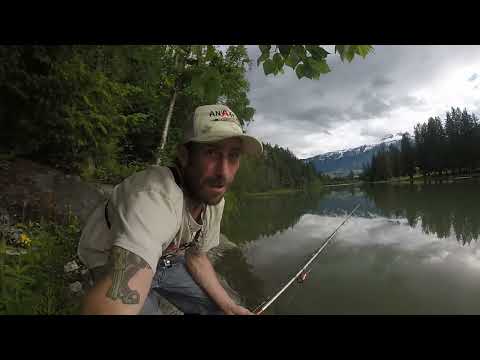 Fishing adventures with Kenton ep#14 fishing Williamson lake Revelstoke BC