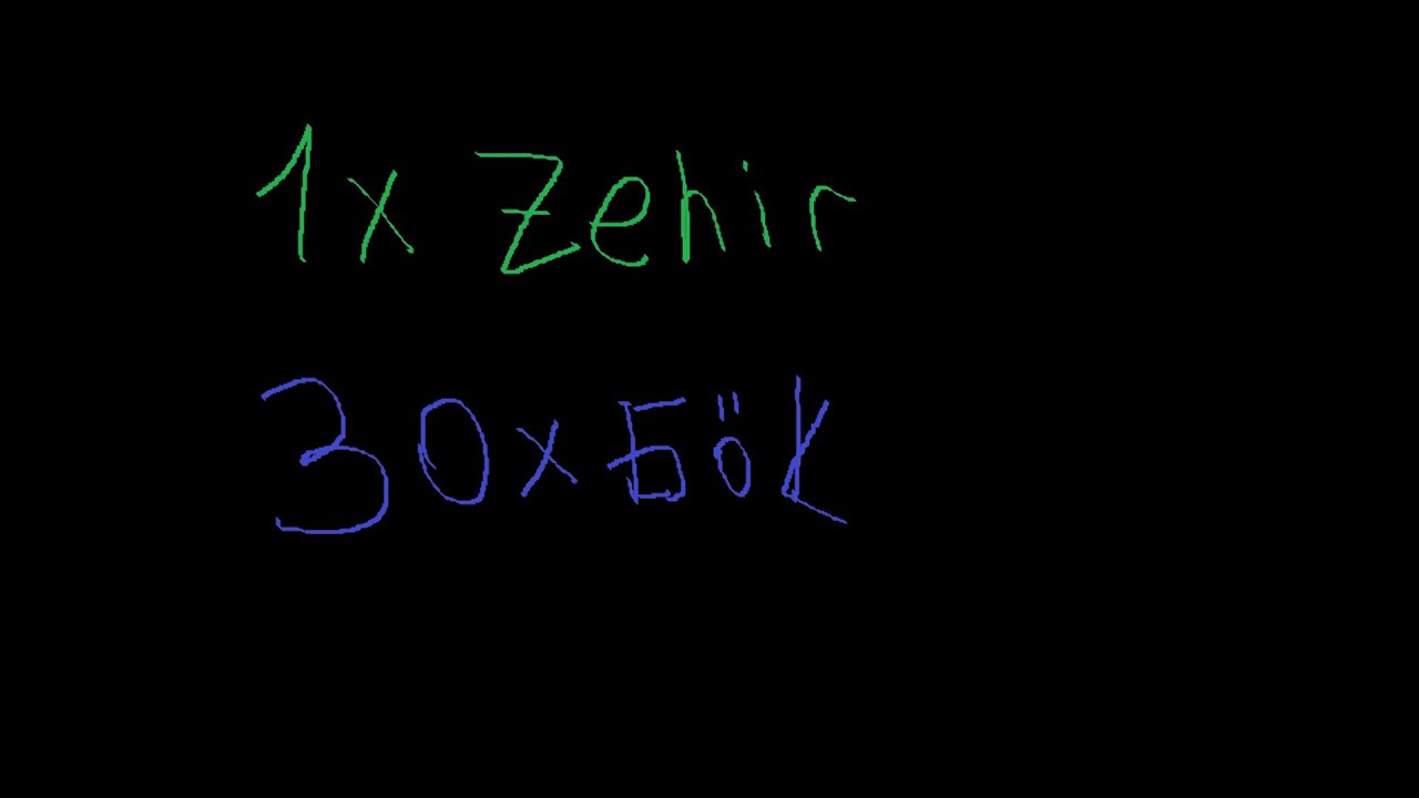 1X ZEHİR 30X GÖK - Sonoyuncu Titanyum