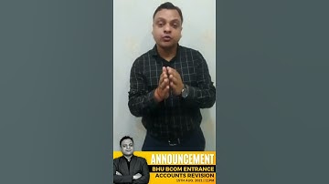 BCom Entrance Accounts live class Announcement - Lilha Education Centre