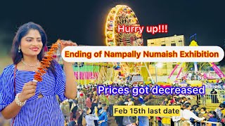 Hurry up!!! Ending of Nampally Numaish Exhibition 2026 😳 prices got decreased 😎