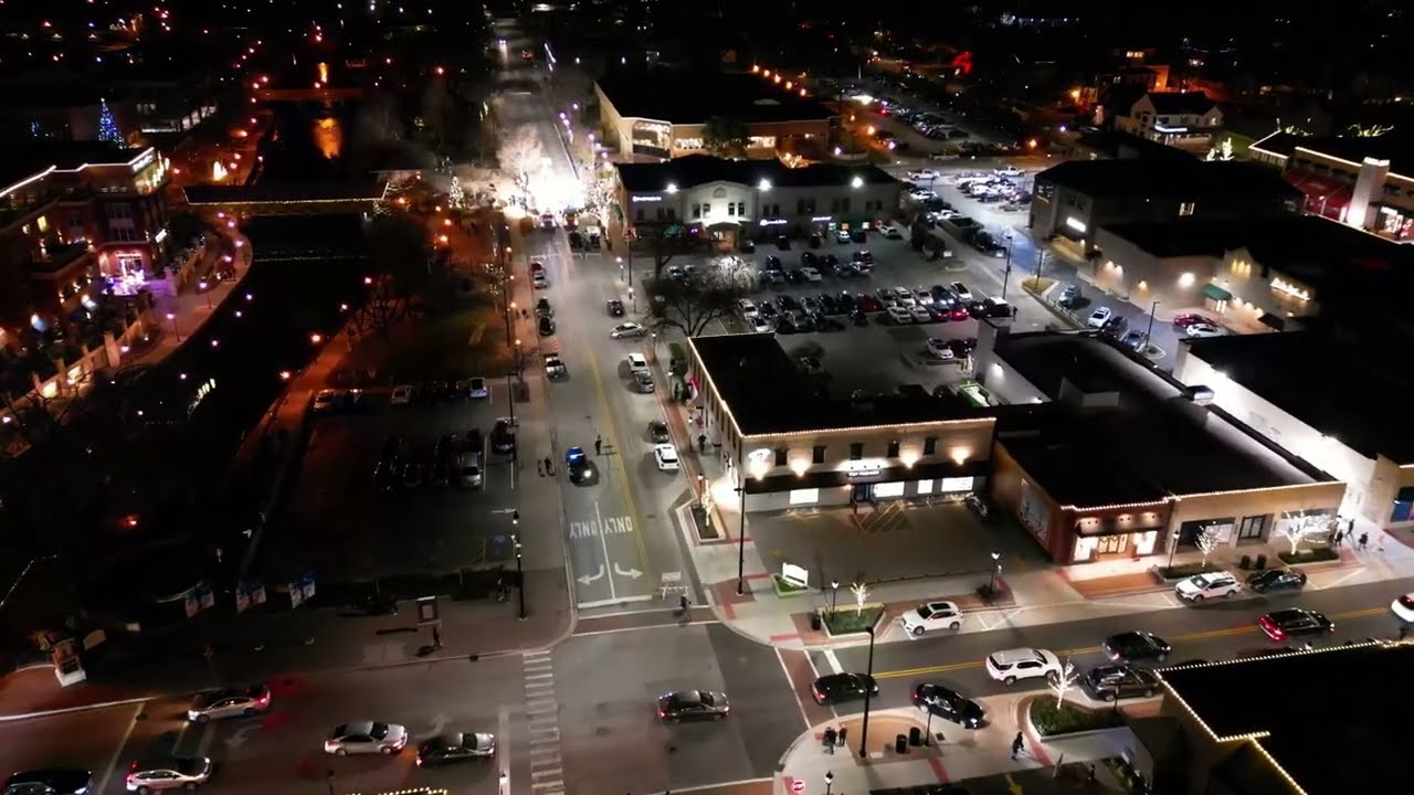 Naperville IL during Christmas week