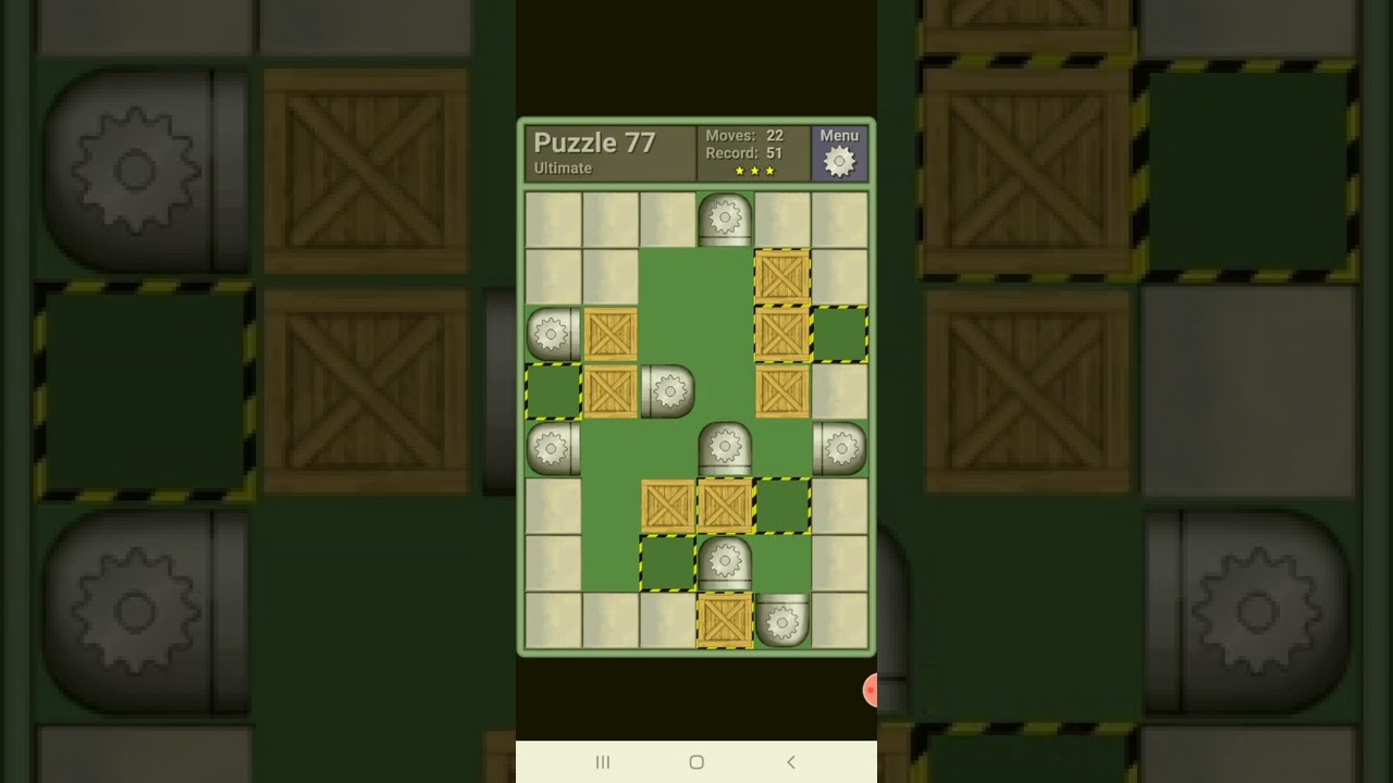PUSHING MACHINE -- ULTIMATE Puzzle 77 -- [51 moves] -- by qr637