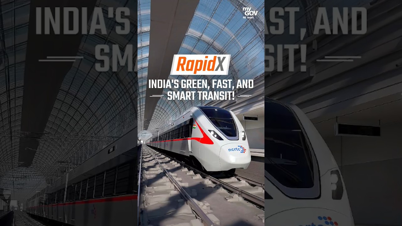 Introducing RapidX: India's Green, Fast, and Smart Transit Revolution | 