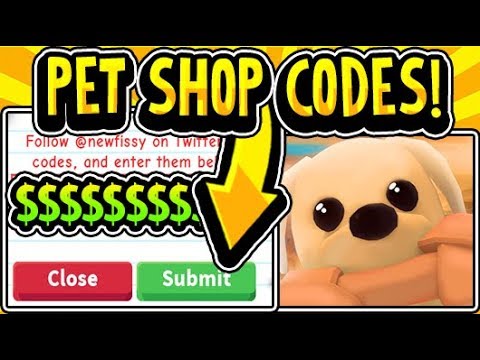 All New Adopt Me Pet Shop Update Codes 2020 Adopt Me Pet