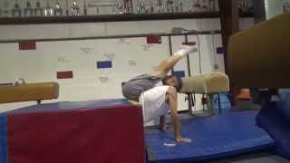 HOW TO LEARN A MANNA - P-BAR BLOCK DRILL - Gymnastics Training Tutorial