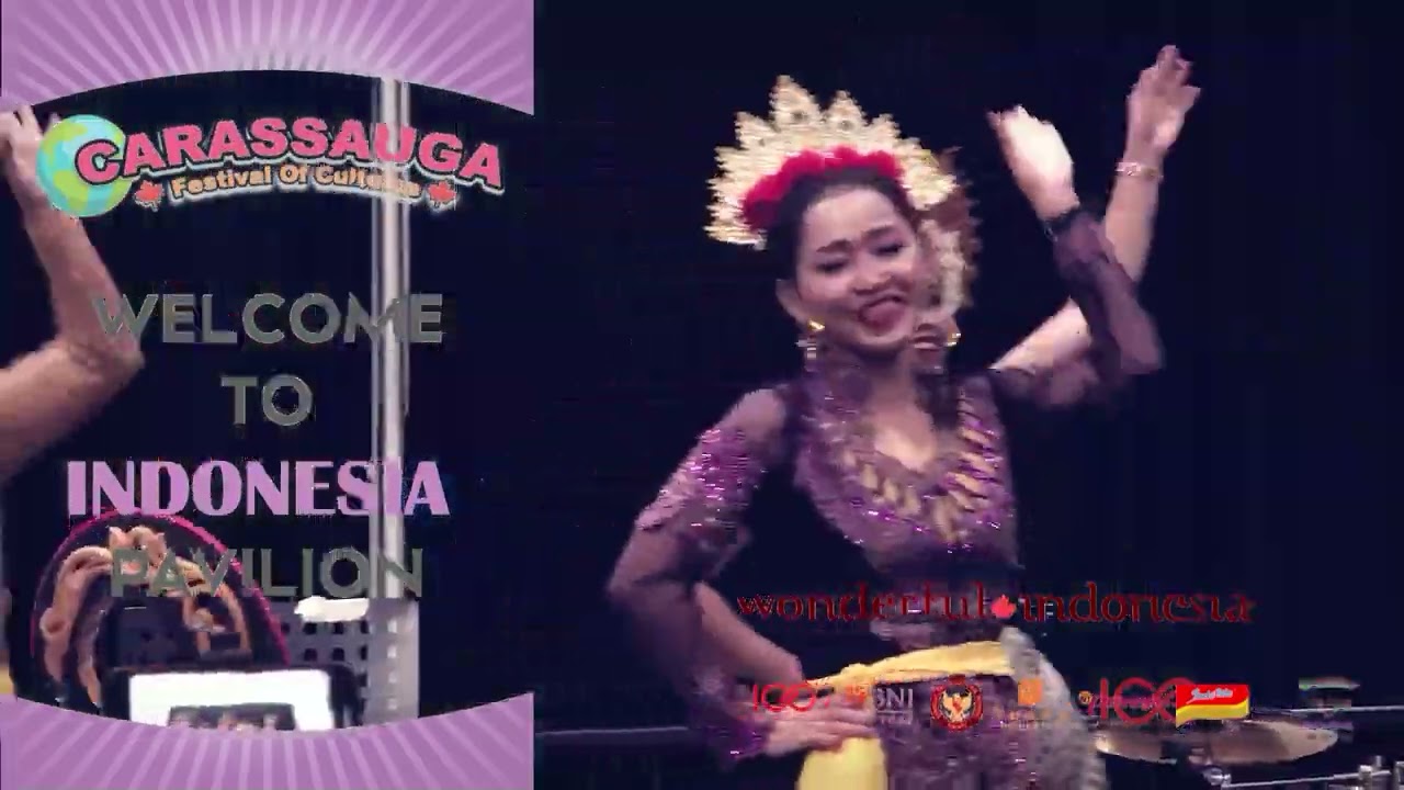 "Goyang Karawang Dance" during the Carassauga Indonesia Culture 05-27-2023