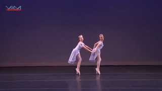 Anna and Hannalise dancing Ocean and Pearls (finals)