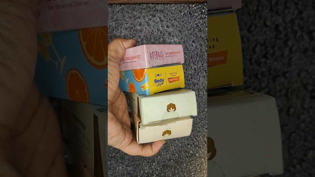 Best skin whitening soap under ₹100 | #ashortaday #youtubepartner