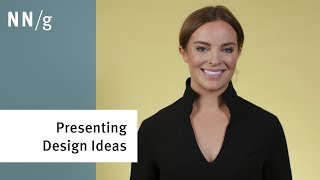 How to Present UX Design Ideas