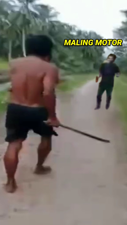 MALING MOTOR DITEBAS WARGA