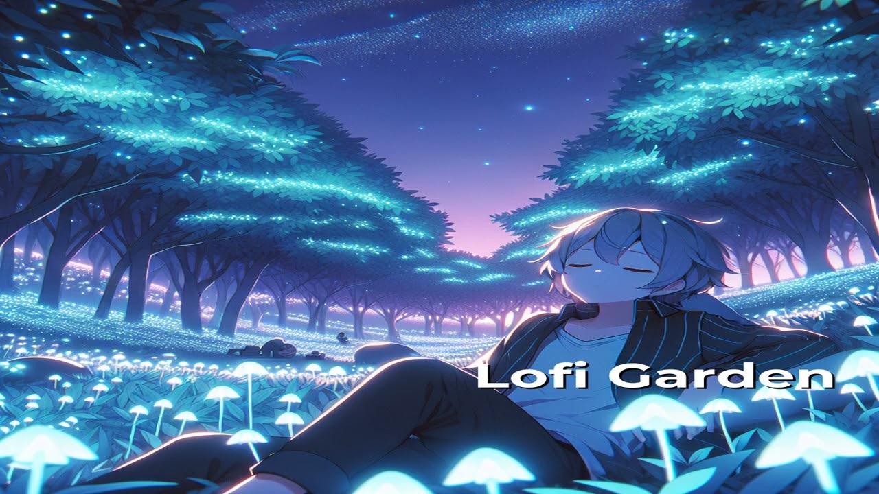 Futuristic Garden 🌌✨ | Lofi Beats for Relaxation & Inspiration
