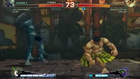 Super Street Fighter IV (PS3) -- Online Friend Battle Session 1 (Part 13/14) Seth vs E. Honda