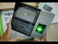 Unboxing ZKTeco uFace-900 Retina & Bio-metric Based Attendance Machine - PAK Communications