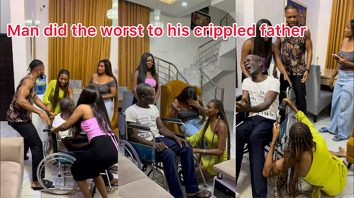 A Must Watch: Man did the worst to his crippled father