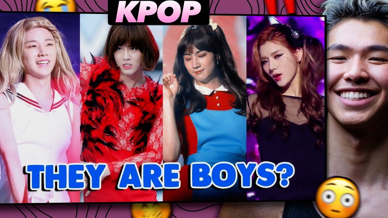 Athlete Reacts to Boy Groups Dance Girl Groups Songs! Dressed Like Girls